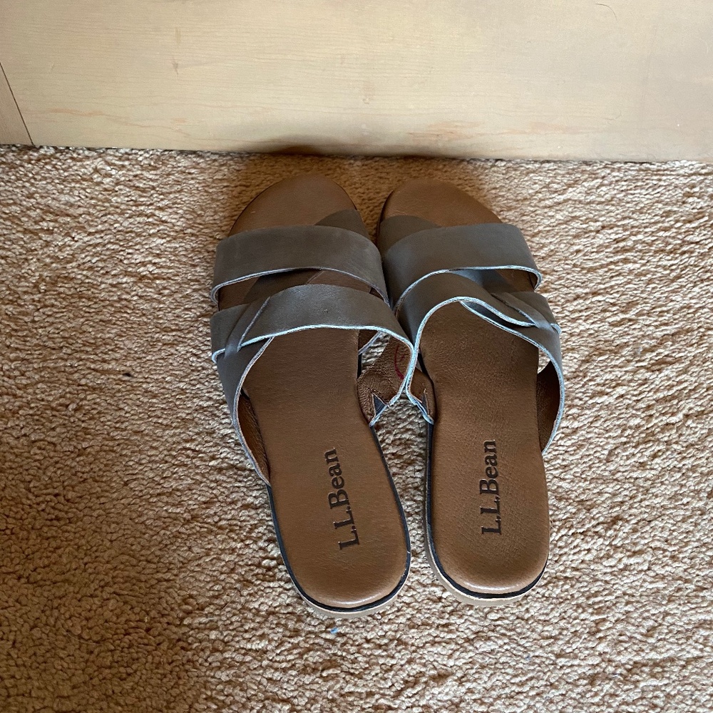 L.L.Bean Lakewashed Slides‎ NWOT - Picture 6 of 6